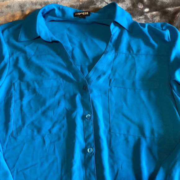 Express button down blouse - Picture 2 of 5